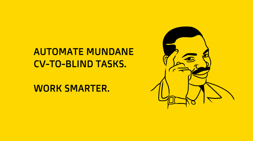 Update on CVtoBlind - our first HR Tech Product