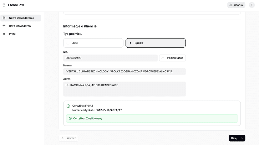 Case Study: How Klimazbyt.pl Automated F-GAS Compliance Across 7 Branches